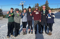 Pinedale Alpine Ski Team. Photo courtesy Jeff Wohl