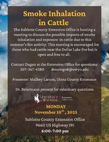 Smoke Inhalation in Cattle